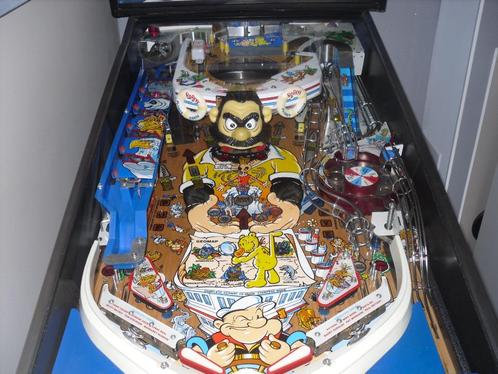 flipper popeye Bally, Collections, Machines | Flipper (jeu), Comme neuf, Électronique, Bally, Enlèvement