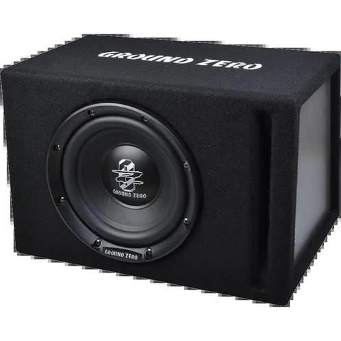 Ground Zero Actieve 8 Inch subwoofer 200 Watt Mei aanbieding, Auto diversen, Autospeakers, Nieuw, Ophalen of Verzenden