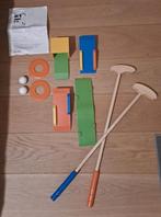 Set de golf en bois pour jouets, Enfants & Bébés, Jouets | Jouets en bois, Comme neuf, Enlèvement ou Envoi