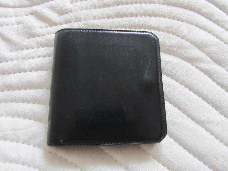 DELVAUX Vintage marineblauwe portemonnee met logo, Handtassen en Accessoires, Tassen | Damestassen, Blauw, Verzenden