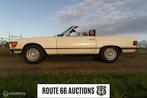 Mercedes 450SL 1972 | Route 66 auctions, Auto's, Automaat, Cabriolet, Wit, Mercedes-Benz