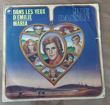 Vinyl 45 tours Joe Dassin, Enlèvement ou Envoi, 1960 à 1980, Utilisé, Autres formats