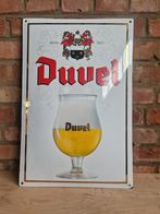 Duvel emaille reclamebord., Verzamelen, Ophalen of Verzenden, Zo goed als nieuw, Reclamebord, Plaat of Schild, Duvel