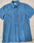 C & A hemd korte mouwen maat S, Kleding | Heren, Overhemden, Verzenden, Zo goed als nieuw, Blauw, C&A
