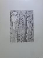 ARMAND SIMON / SURREALISME / ZW-W LITHO / 66x50cm / SIG, Enlèvement ou Envoi