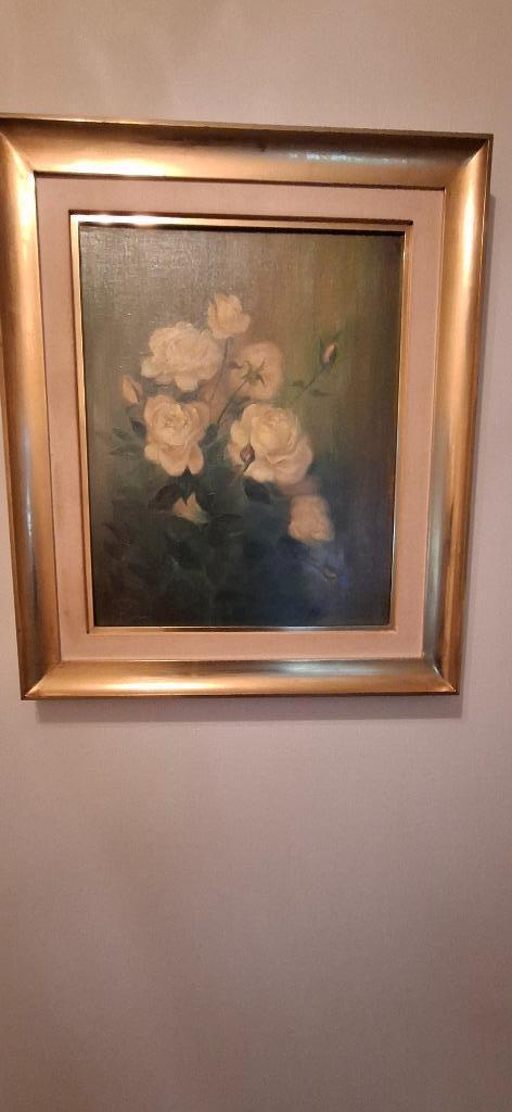 Schilderij olie op doek getekend PIERS [1913-1999], Antiek en Kunst, Kunst | Schilderijen | Klassiek, Ophalen