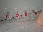 4 duvel glazen, Verzamelen, Biermerken, Ophalen of Verzenden, Zo goed als nieuw, Duvel
