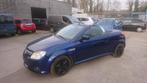 Opel tigra 1400cc essence cabrio 2005 clim 174000km GARANTIE, Zwart, Cabriolet, Blauw, Elektrische ramen