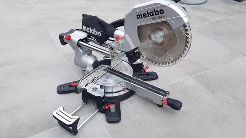 Afkortzaag Metabo KGS 254 M, Doe-het-zelf en Bouw, Gereedschap | Zaagmachines, Zo goed als nieuw, Afkortzaag, 1200 watt of meer