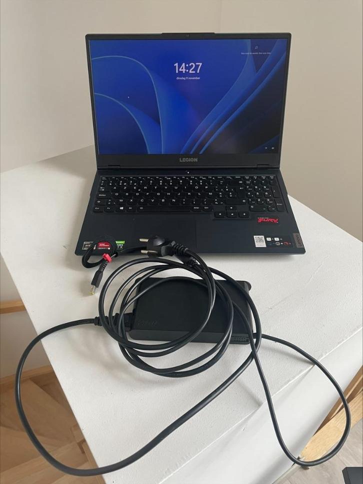 Lenovo Legion 5 15ACH6H: Ryzen 7, 32GB RAM, 512GB SSD, Computers en Software, Windows Laptops, Gebruikt, 15 inch, SSD, 4 Ghz of meer