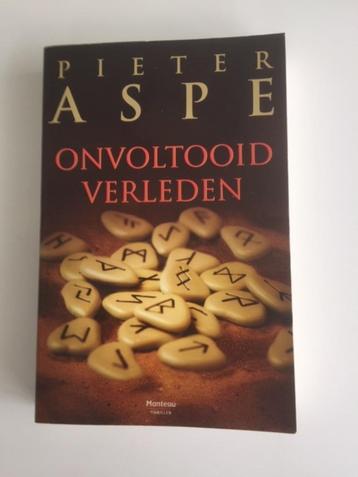 Boek Pieter Aspe. " Onvoltooid verleden ", Boeken, Ophalen of Verzenden, Zo goed als nieuw, Pieter Aspe, België
