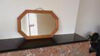antieke Franse spiegel ca 1950, Antiek en Kunst, Ophalen of Verzenden, Rechthoekig, Minder dan 50 cm, Minder dan 100 cm