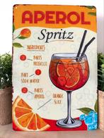 Metalen reclamebord Aperol, Ophalen of Verzenden, Nieuw, Reclamebord