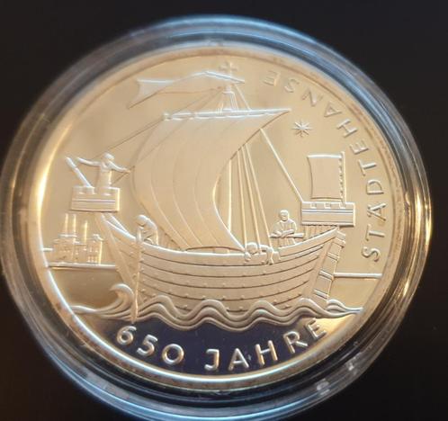 10 € Allemagne 2006 -650 ans de villes Hanseatiques+certific, Postzegels en Munten, Munten | Europa | Euromunten, Setje, 10 euro