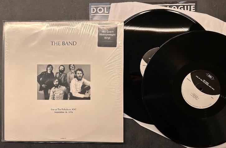 THE BAND - Live at Palladium NYC sept.18 1976 ( 2LP; NMINT ), Cd's en Dvd's, Vinyl | Rock, Zo goed als nieuw, Poprock, 12 inch
