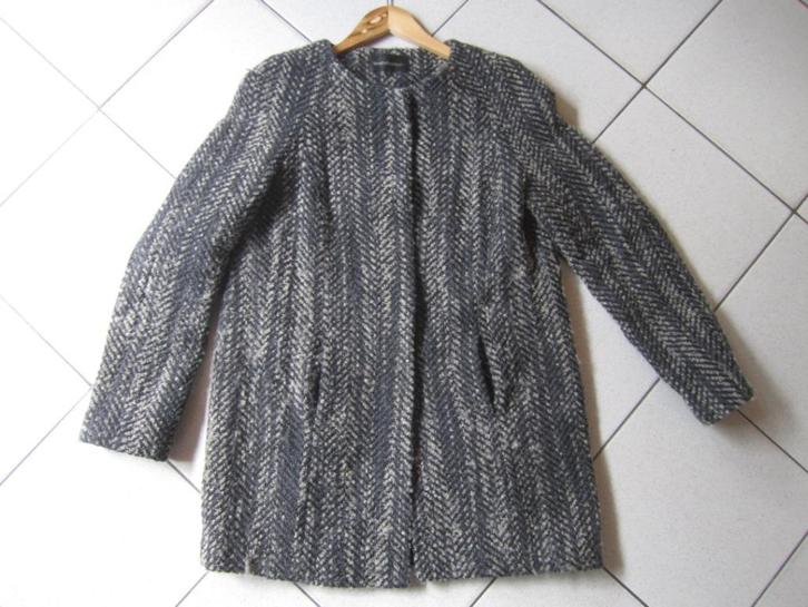Winter mantel Best Mountain maat M, Kleding | Dames, Jassen | Winter, Zo goed als nieuw, Maat 38/40 (M), Blauw, Ophalen of Verzenden