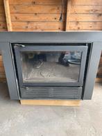Inbouwcasette houtbrander, Ophalen, Zo goed als nieuw, Inzethaard, Houthaard