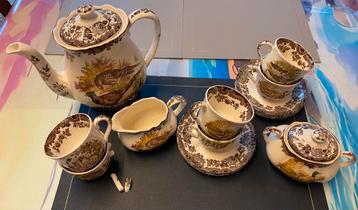 6 delig koffieservies beschikbaar voor biedingen