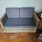 Banc de jardin Deux places. Rotin, Jardin & Terrasse, Enlèvement, Comme neuf, Rotin