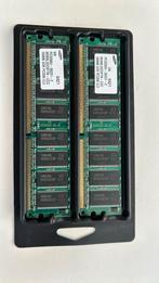 2 x Samsung PC3200 256 Mo de mémoire DDR CL3, DDR, Utilisé, Enlèvement ou Envoi, 256 GB