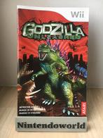 Godzilla Unleashed (Wii) Handleiding, Games en Spelcomputers, Ophalen of Verzenden, Zo goed als nieuw