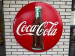 Ancien panneau d'affichage Coca Cola 1957, Collections, Utilisé, Enlèvement ou Envoi, Panneau publicitaire