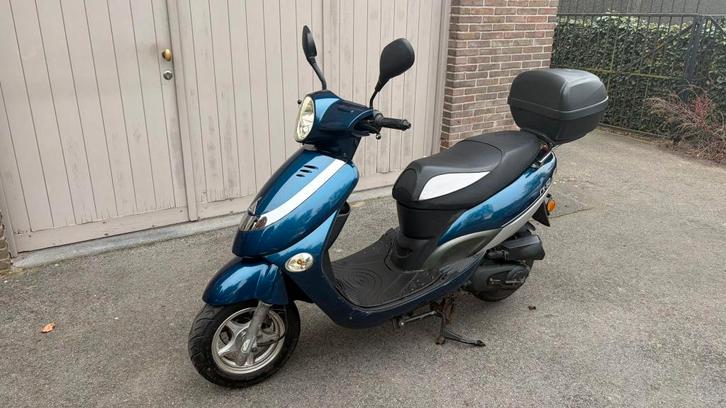TURBHO CX 50 - 1 ste EIGENAAR - 13500 KM - PERFECTE STAAT !, Vélos & Vélomoteurs, Scooters | Marques Autre, Comme neuf, Classe B (45 km/h)
