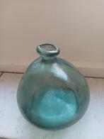 Vase en verre Selores vert NOUVEAU, Vert, Moins de 50 cm, Envoi, Neuf