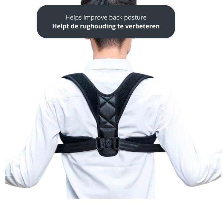 Rug rechthouder posture corrector back brace small / medium, Diversen, Braces, Nieuw, Ophalen of Verzenden