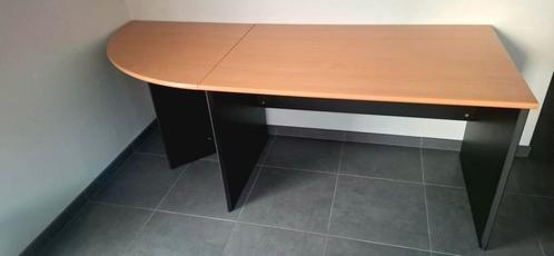 Bureau met verplaatsbaar verlengstuk en verplaatsbaar kastje, Huis en Inrichting, Bureaus, Gebruikt, Bureau, Ophalen