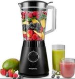 Emperial Blender 1.5 liter 600W nieuw smoothie maker zwart, Ophalen of Verzenden, Nieuw, Blender