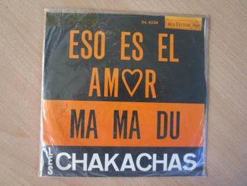 LES CHAKACHAS : ESO ES EL AMOR/MA MA DU (SINGLE DE 7"), Latino et Salsa, Enlèvement ou Envoi, Single, Comme neuf