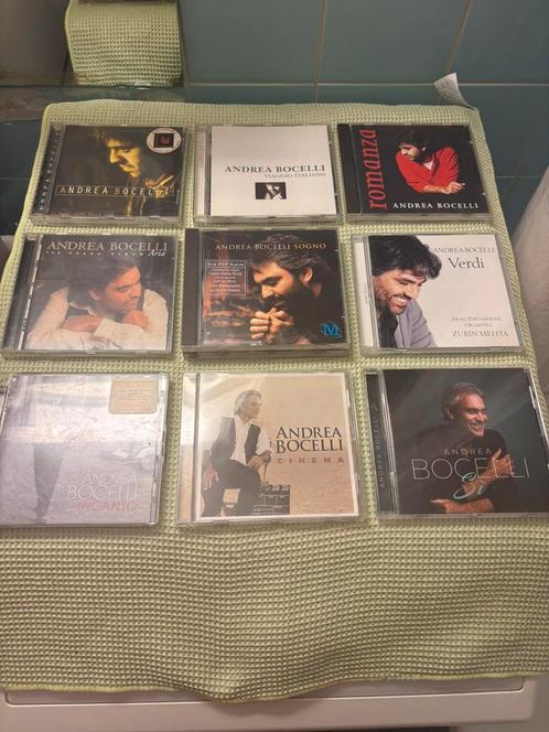 9 cd’s  Andrea Bocelli, Cd's en Dvd's, Cd's | Klassiek, Zo goed als nieuw, Ophalen of Verzenden
