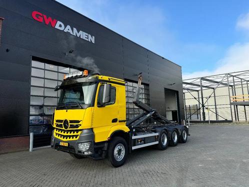 Mercedes-Benz Arocs 3543 8x4 Tridem AJK Haaksysteem Euro 6, Auto's, Vrachtwagens, ABS, Achteruitrijcamera, Centrale vergrendeling