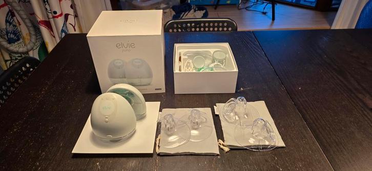 Pompe Elvie double - comme neuve, Enfants & Bébés, Aliments pour bébé & Accessoires, Comme neuf, Tire-lait, Enlèvement ou Envoi