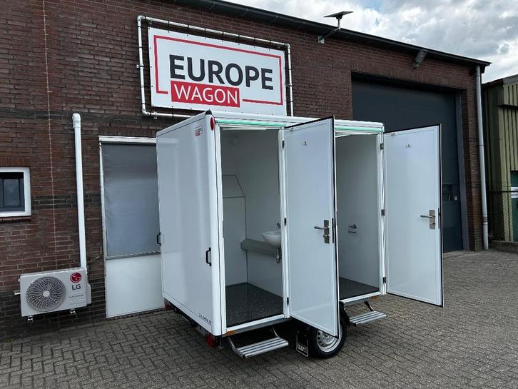 Toiletwagen 1-1-1 GLOBAL uit voorraad, Auto diversen, Aanhangers en Bagagewagens, Nieuw, Ophalen