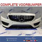 W205 C43 AMG VOORBUMPER + GT GRIL Mercedes C Klasse WIT COMP, Auto-onderdelen, Gebruikt, Voor, Mercedes-Benz, Ophalen of Verzenden