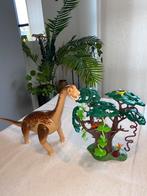 Playmobil dinosaurus dino met boom en slangen, Gebruikt, Ophalen of Verzenden