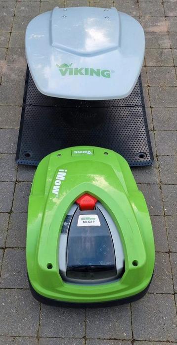 Robot tondeuse vicking 422p 1000m2, Enlèvement, Comme neuf