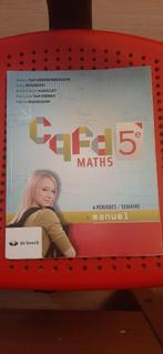 Cqfd maths 5ème, Livres, Enlèvement ou Envoi, Utilisé