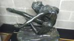 Table Statue gymnaste, femme-table en pierre, Antiquités & Art, Art | Sculptures & Bois, Enlèvement