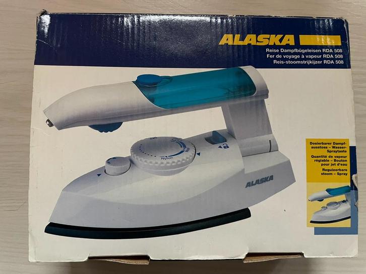 Reis- stoomstrijkijzer RDA 508 Alaska, Elektronische apparatuur, Strijkijzers en Strijkplanken, Zo goed als nieuw, Ophalen of Verzenden