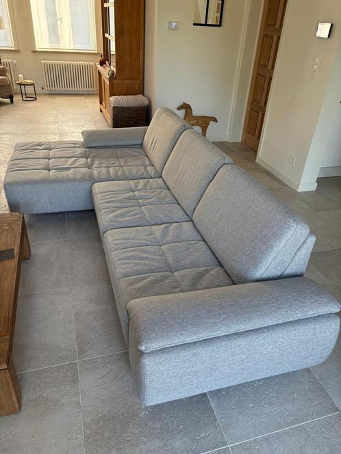 Zetel, Huis en Inrichting, Zetels | Zetels en Chaises Longues, Gebruikt, Vierpersoons of meer, 150 tot 200 cm, 75 tot 100 cm, Metaal