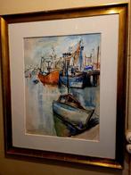 Marine de Bosselaers aquarelverf L. #Bateaux #Picasso, Ophalen of Verzenden