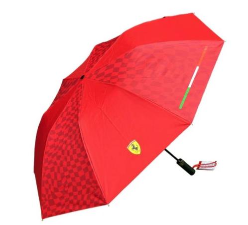 Officiële Scuderia Ferrari compacte paraplu, nieuw ongeopend, Verzamelen, Automerken, Motoren en Formule 1, Nieuw, Formule 1, Ophalen of Verzenden