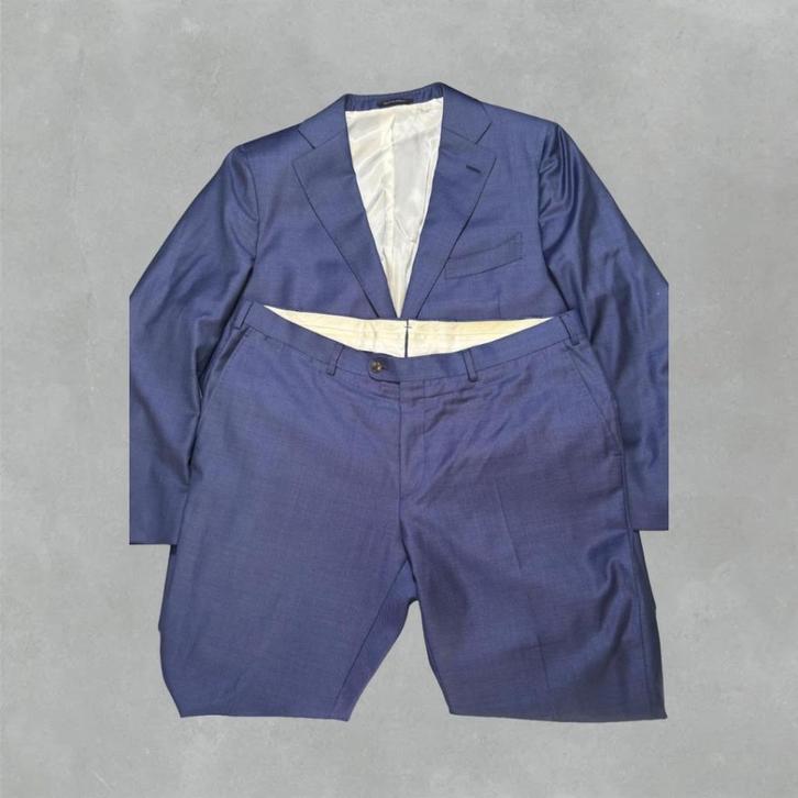 Donkerblauw Suitsupply Pak – Maat 58 – Uitstekende Staat, Kleding | Heren, Kostuums en vesten, Maat 56/58 (XL), Blauw, Verzenden