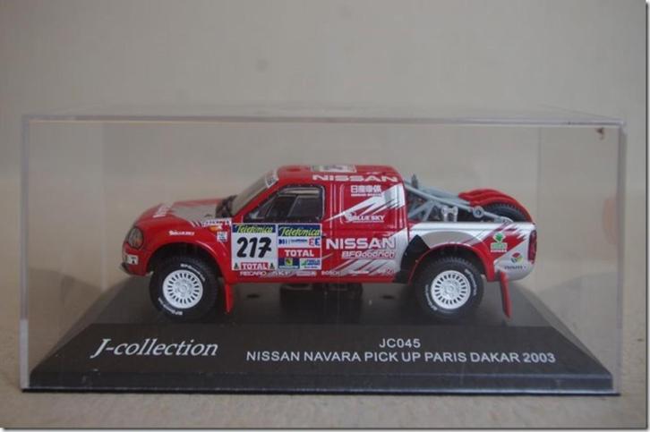 Nissan Navara (Paris-Dakar), Hobby en Vrije tijd, Modelauto's | 1:43, Auto, Ophalen of Verzenden