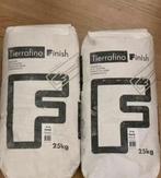 Tierrafino leemfinish - 2x 25kg - Dover wit, Doe-het-zelf en Bouw, Nieuw, Leem, Ophalen