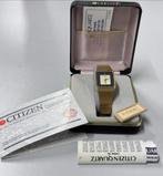 Vintage Citizen CTZ-6618 ca 1970 pols horloge dames Vierkant, Handtassen en Accessoires, Horloges | Antiek, Ophalen of Verzenden