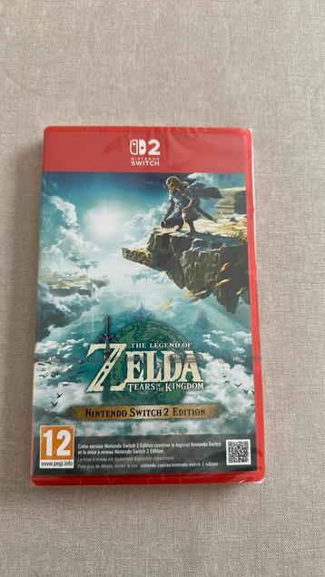 Nieuw!!!! The Legend Zelda Tears Of The Kingdom FR beschikbaar voor biedingen